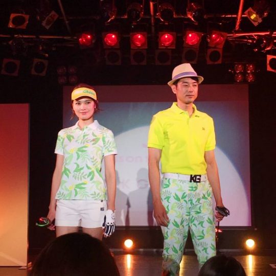 2018SSゴルフウェア ファッションショー動画!